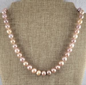 REAL 10mm Multi Pink Edison Pearls